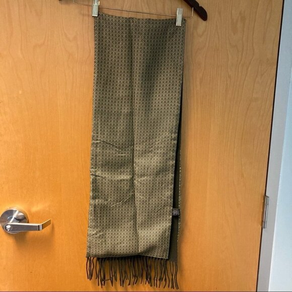 TIE-RACK Silk Cashmere Angelo Rosani Scarf Made in Italy - Picture 7 of 7